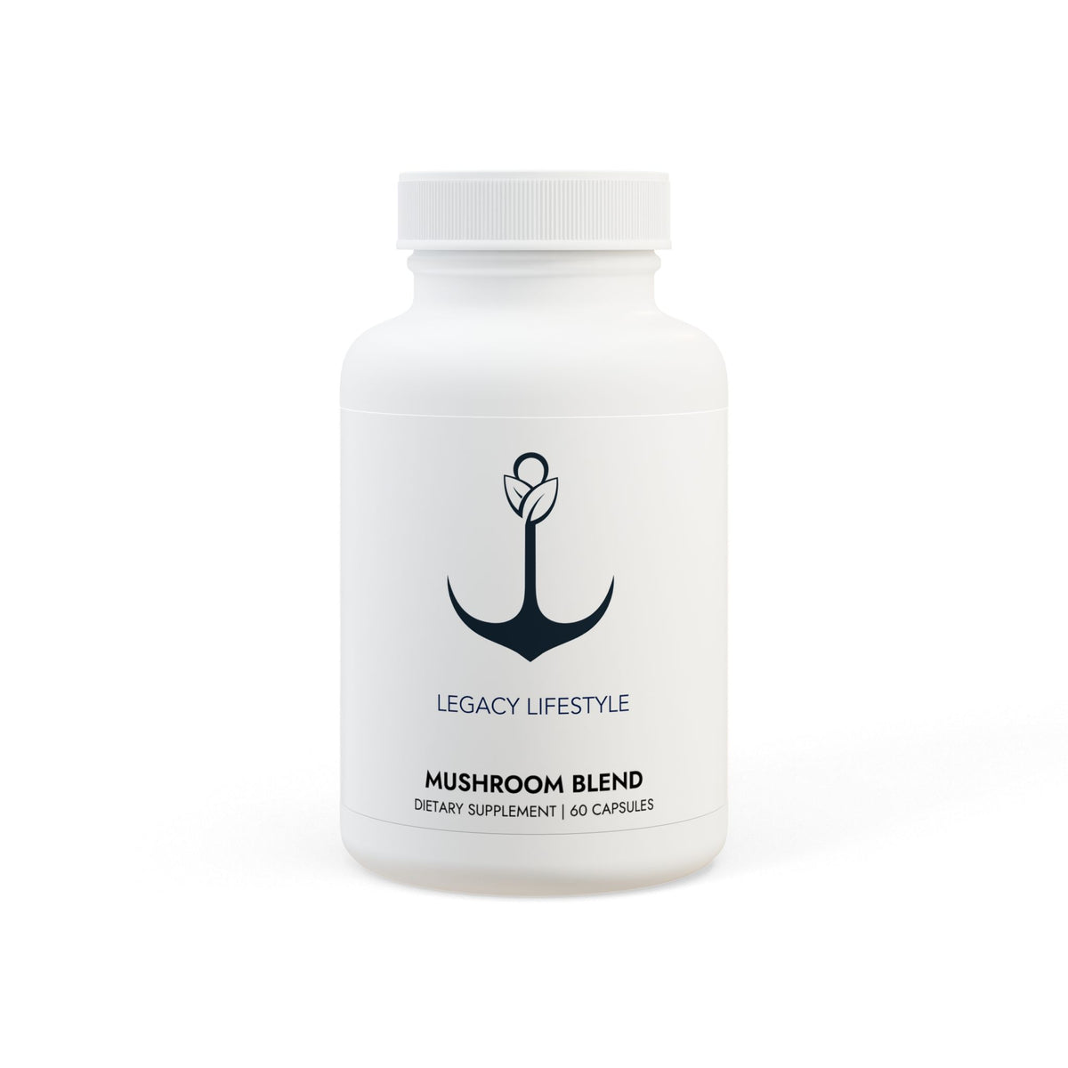 Mushroom Blend Supplement by Navy Lanier (60 Capsules)