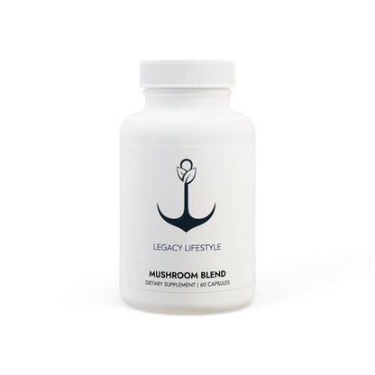 Mushroom Blend Supplement by Navy Lanier (60 Capsules)